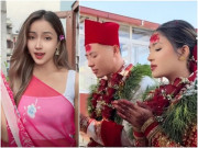 Yêu - Chàng trai lấy vợ Nepal kém 13 tuổi xinh như “thần tiên tỷ tỷ”, đám cưới khách mời phải uống nước rửa chân