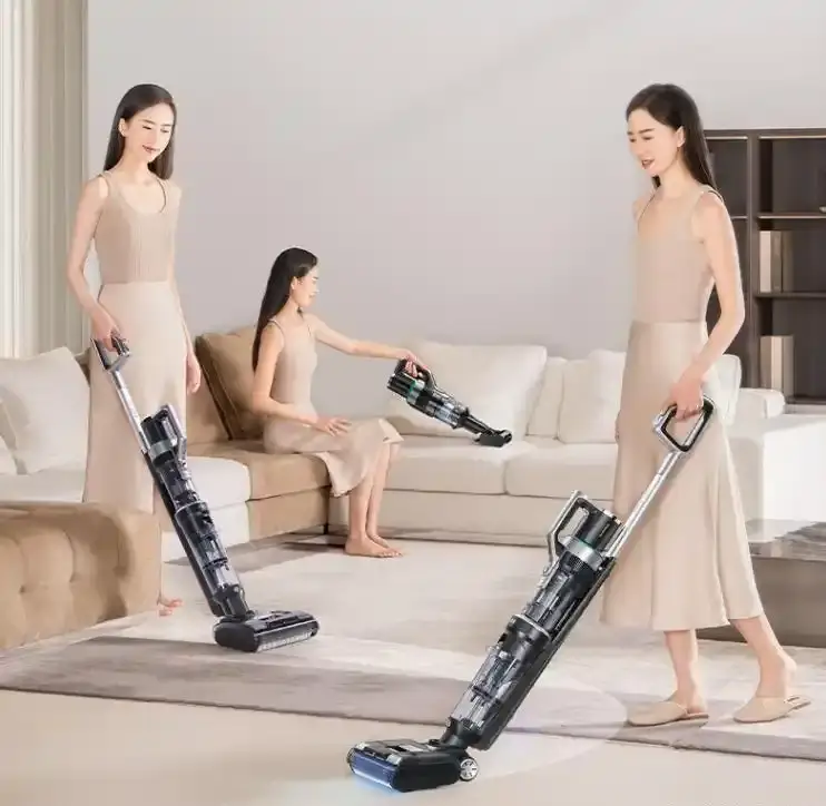 Máy hút bụi hút có thể hút được ở nhiều nơi.