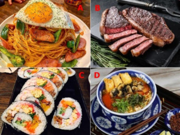 Trắc nghiệm: Chồng sẽ mang đến cho bạn cuộc sống thế nào? Câu trả lời nằm ở món ăn bạn thích