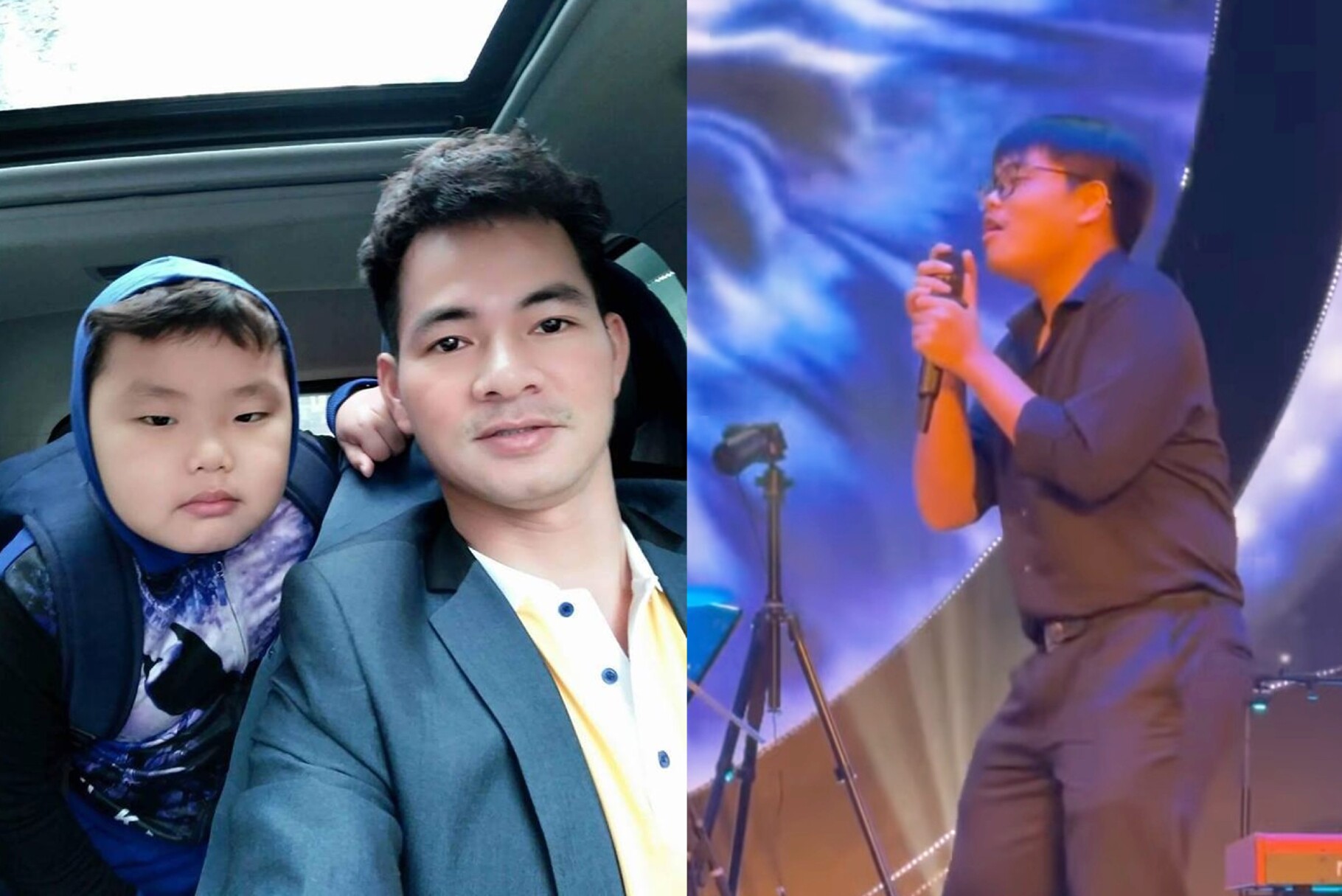 So với hình ảnh trước đó, con trai Xuân Bắc thay đổi rõ rệt khiến nhiều người không nhận ra.