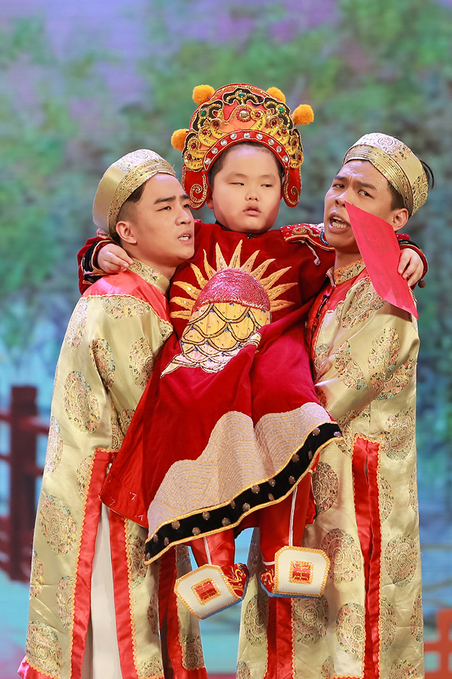 Bi Béo từng gây sốt khi tham gia Táo Quân.