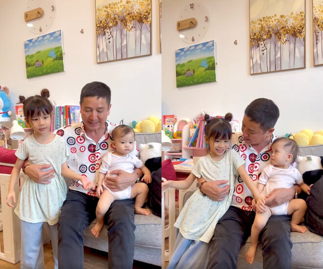 Táo Giao thông hạnh phúc khi lên chức ông nội lần 2.