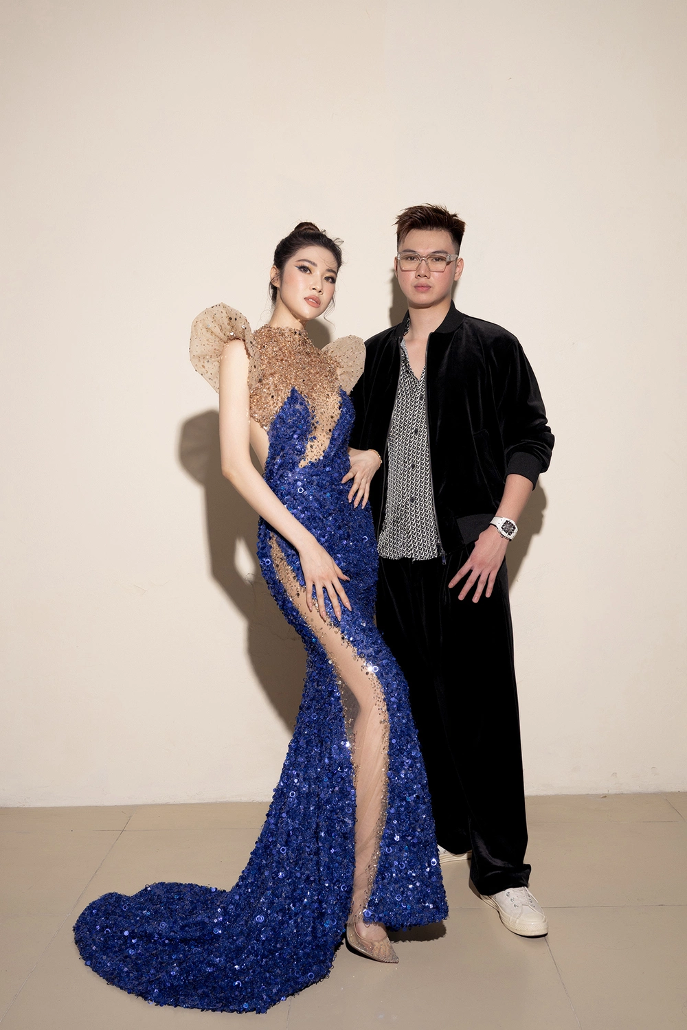 Anh chàng là em trai của siêu mẫu Trần Thu Hằng.