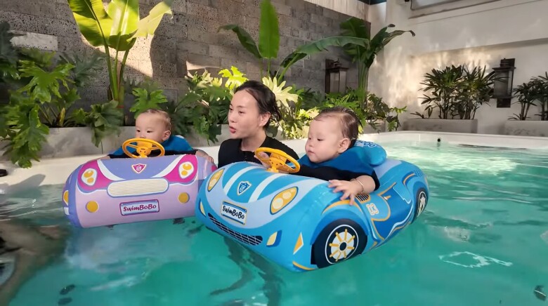 Phương Oanh nói đây là trải nghiệm quý giá của bố mẹ và các con.