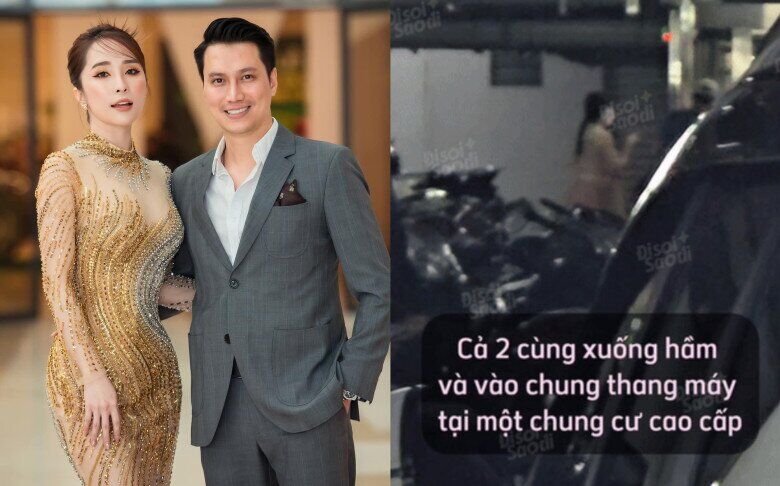 Hình ảnh Quỳnh Nga - Việt Anh cùng về căn chung cư cao cấp hồi cuối năm 2024.