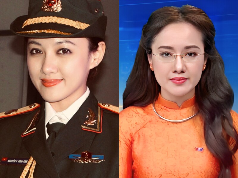 Tên tuổi BTV Hoài Anh gắn liền với chương trình "Thời sự 19h" của Đài truyền hình Việt Nam. Người đẹp "gây thương nhớ" bởi chất giọng truyền cảm, lối dẫn duyên dáng, để lại rất nhiều tình cảm với khán giả. 
