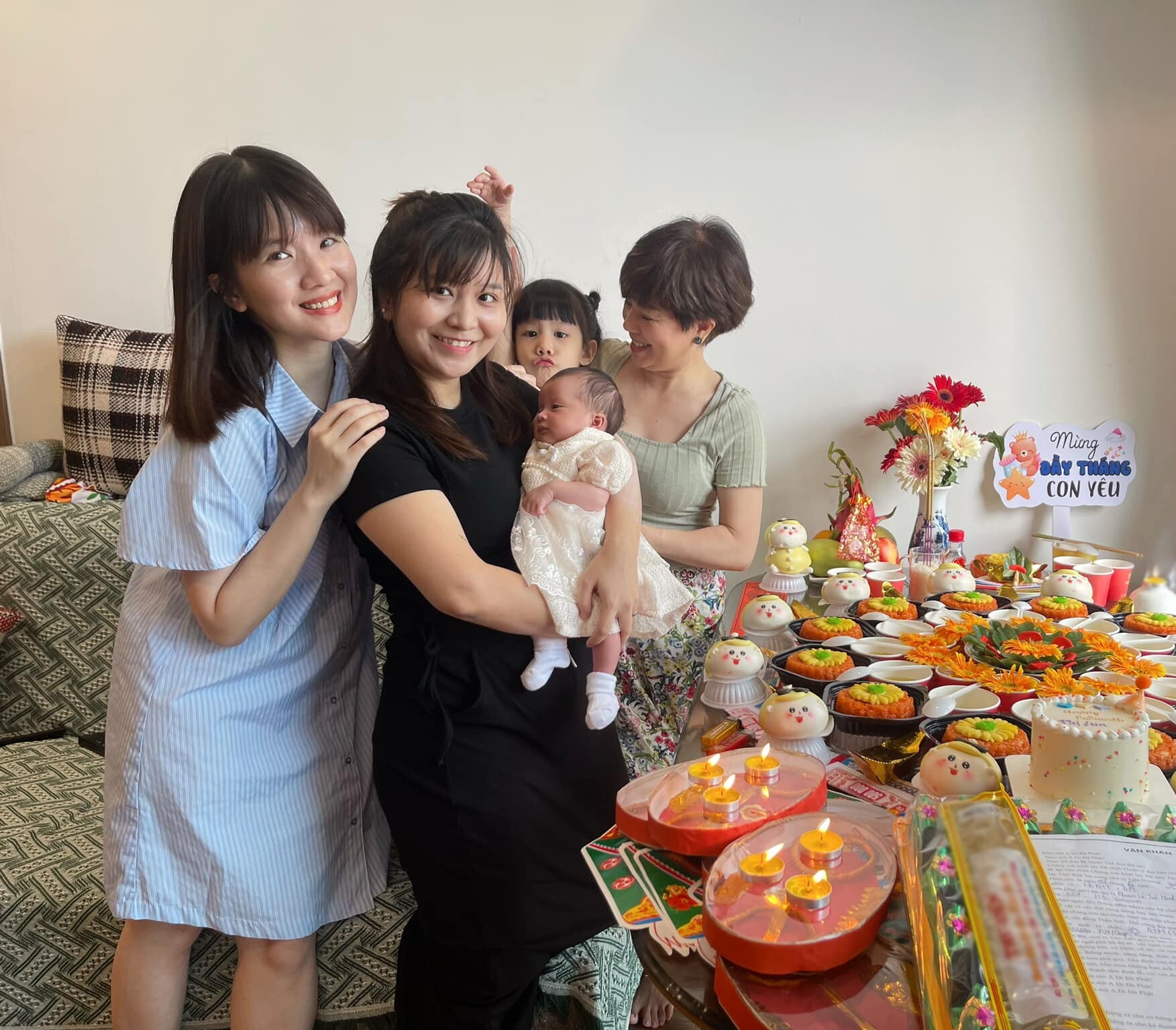 Nữ nghệ sĩ yêu thích việc chăm sóc các cháu.
