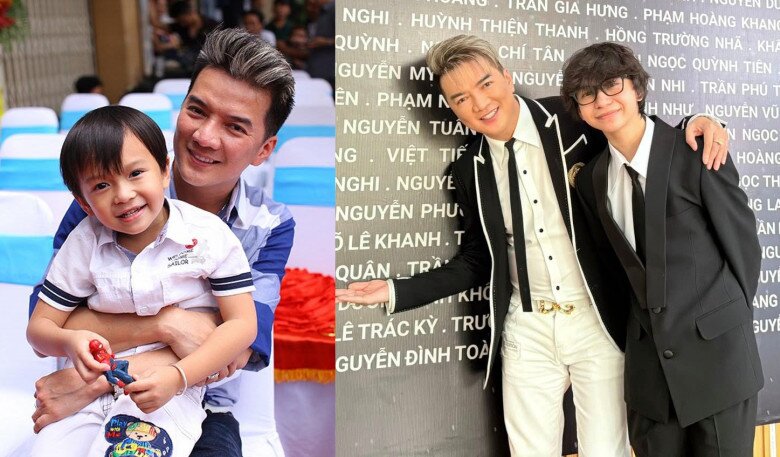 So với ngày bé, quý tử Đàm Vĩnh Hưng chững chạc, được khen điển trai ở tuổi 18.