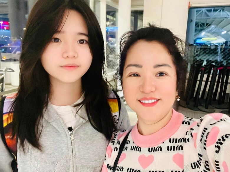 Sau khi hôn nhân đổ vỡ, Thúy Nga làm mẹ đơn thân.