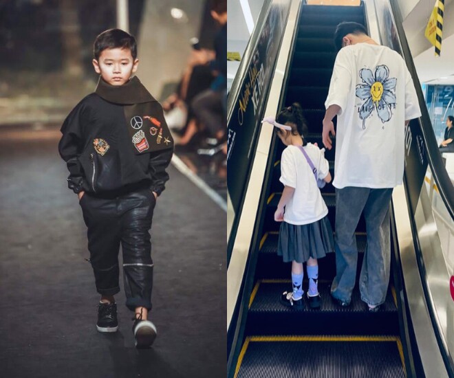 So với ảnh ngày bé, Duy Anh giờ ra dáng thanh niên trưởng thành.