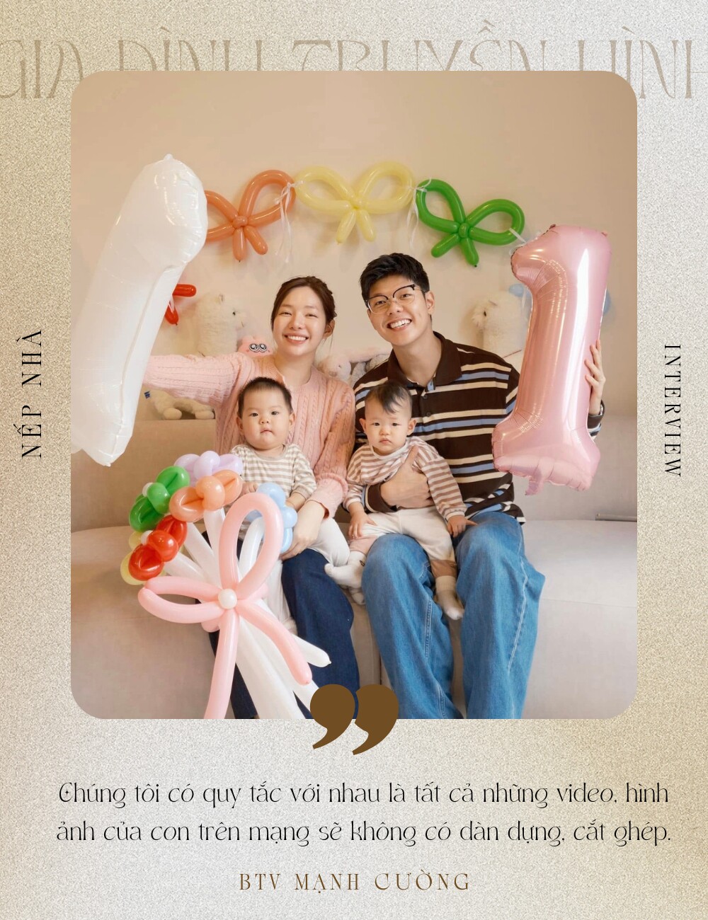 Gia đình Truyền Hình sau 1 năm đón cặp song sinh: amp;#34;Ông bà nội ngoại chia nhau lịch thứ 2-4-6 và 3-5-7 để chăm cháuamp;#34; - 6