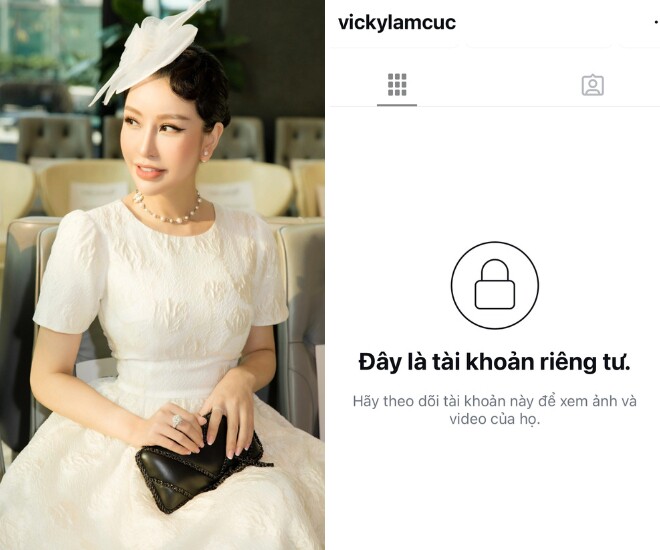 Toàn bộ tài khoản cá nhân của Lam Cúc trên nhiều diễn đàn mạng xã hội đều biến mất.
