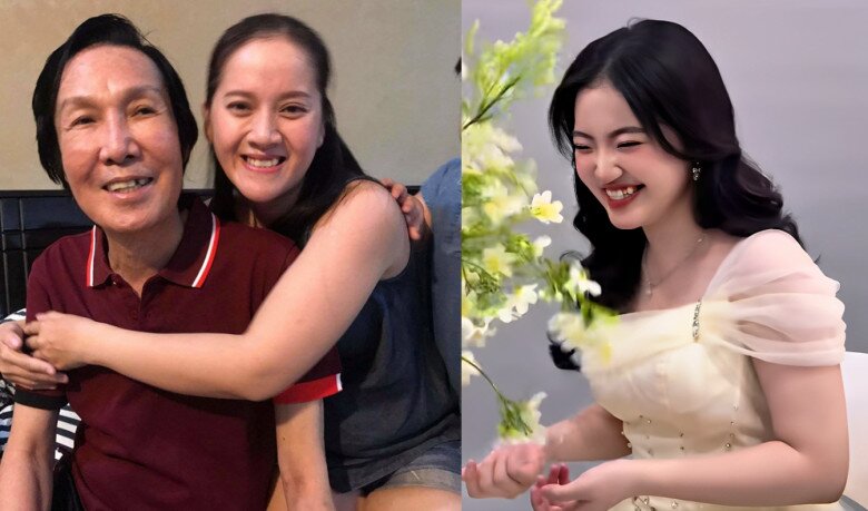 Cháu gái NSƯT Vũ Linh được nhận xét có nụ cười giống hệt ông ngoại.