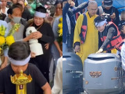 Giải trí - Lễ thủy táng NSƯT Quý Bình: Mẹ và vợ Ngọc Tiền ôm tro cốt rải biển Cần Giờ, Lê Phương đến tiễn lần cuối