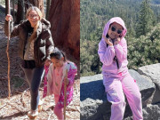 Giải trí - Vợ con Đức Tiến hiking ở vườn quốc gia nổi tiếng nước Mỹ