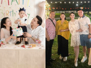 Doãn Hải My và Đoàn Văn Hậu mở tiệc mừng sinh nhật con trai, có NSƯT Quang Thắng góp mặt