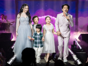 Nhạc - Tuấn Hưng hát cùng vợ Hương Baby và 3 con, bị NSND Tự Long "phốt" là "vua lề mề, rất hay dỗi"