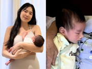 Giải trí - Mai Ngọc khoe rõ diện mạo con trai đầu lòng, bé Panda có mũi cao thẳng, kế thừa đôi mắt đẹp từ mẹ