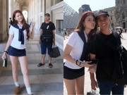 Giải trí - Quyền Linh đưa con gái du lịch Pháp, sang trời Tây vẫn diện áo quần bình dân "làm nền" cho ái nữ sang chảnh