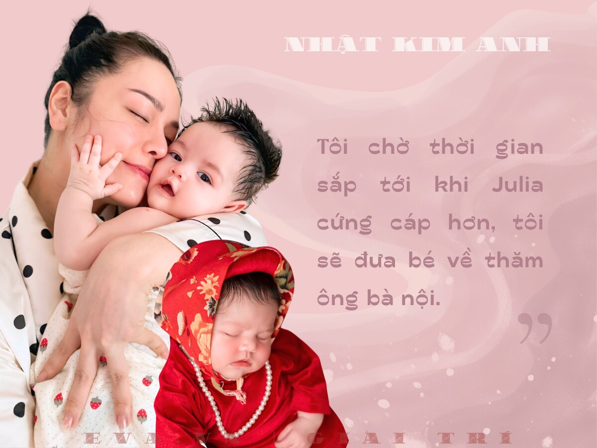 Nhật Kim Anh: amp;#34;Chờ tới khi con gái nhỏ cứng cáp hơn, tôi sẽ đưa bé về thăm ông bà nộiamp;#34; - 4