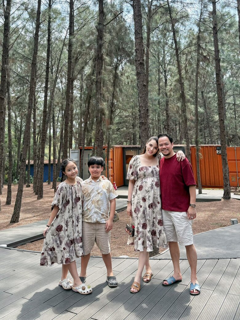 Nữ diễn viên tập trung vun vén cho gia đình sau khi kết hôn.