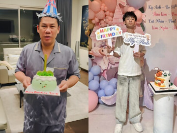 Đại gia Đức Huy mừng sinh nhật con trai chung với Lệ Quyên trong biệt thự trăm tỷ, Hà Kiều Anh ngưỡng mộ