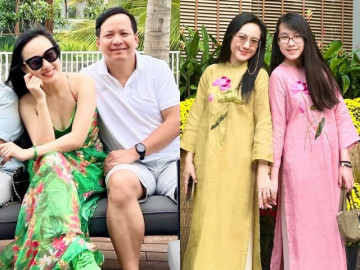 BTV Hoài Anh đẹp khó rời mắt dù sang tuổi U50, cưới chồng phong độ nay con gái lớn lên cực xinh