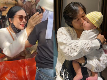 Con trai NSƯT Quý Bình gọi Vân Trang bằng má, tròn 3 tuổi đã vắng bố được người thân bù đắp yêu thương