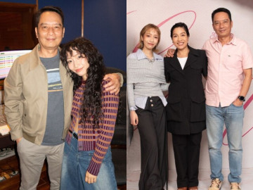 Mỹ Anh con gái Mỹ Linh đang hát phải cầu cứu gọi bố ơi, nhạc sĩ Anh Quân vội chạy lên sân khấu giúp ái nữ