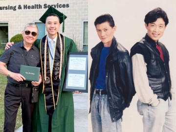 Bảo Liêm - bạn diễn Vân Sơn khoe con trai tốt nghiệp ngành y, mẹ kế trẻ đẹp đến chúc mừng con riêng của chồng