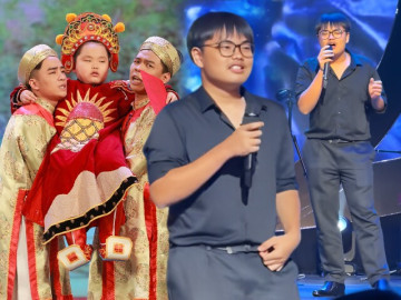 Không nhìn ra Bi Béo - con trai NSND Xuân Bắc trong hiện tại: Trổ mã cao to, râu ria trông dừ hơn tuổi thật