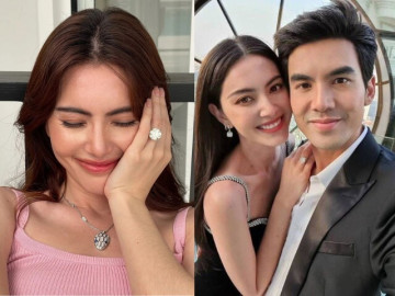 "Ma nữ" Mai Davika đính hôn với bạn trai lâu năm