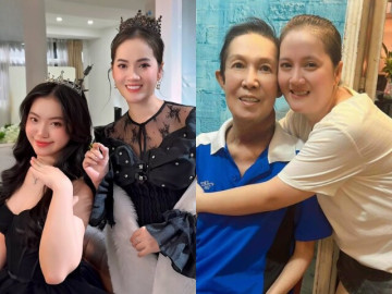 Hồng Loan con gái NSƯT Vũ Linh khoe ái nữ đã 18 tuổi, cháu ngoại được khen xinh xắn, có nét giống ông hoàng cải lương