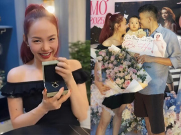 Chồng tặng trang sức 83 triệu đồng mừng sinh nhật Minh Hằng