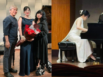 NSND Thanh Lam tự hào khoe con riêng của chồng, ái nữ bác sĩ Tiến Hùng xinh lung linh đọ dáng bên mẹ diva