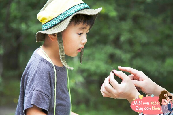 Trẻ em thường rất tò mò về thế giới xung quanh.