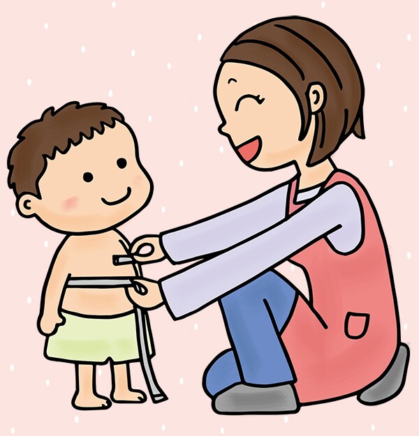 Bố mẹ nên chú ý theo dõi quá trình tăng trưởng của trẻ.