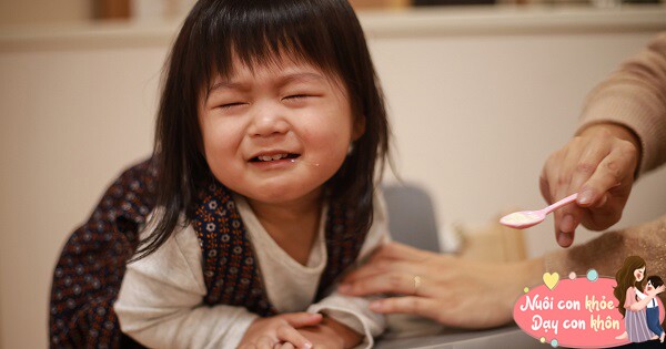 Một trong những sai lầm phổ biến là bố mẹ ép buộc trẻ ăn.