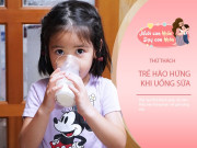 Nuôi con IQ EQ - 4 mẹo nhỏ của mẹ khéo để giờ uống sữa thành giờ bé háo hức mong chờ