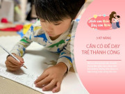 Nuôi con IQ EQ - Đứa trẻ được chọn để thành công không chỉ có IQ cao, điều khác biệt còn ở 3 thói quen này