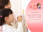 Nuôi con IQ EQ - Dạy trẻ thông minh, IQ cao không khó nếu bố mẹ nắm vững 4 nguyên tắc
