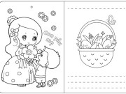 Nuôi con IQ EQ - 20 mẫu tranh tô màu thiệp tặng ông bà, bố mẹ và bạn bè