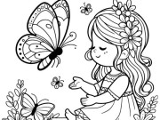 Nuôi con IQ EQ - 20 bức tranh tô màu nàng tiên hoa, bé thỏa thích phối màu, hóa thân thành các nàng tiên xinh đẹp