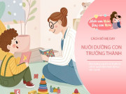 Nuôi con IQ EQ - 3 kiểu bố mẹ là "quý nhân" soi đường trong cuộc đời con cái