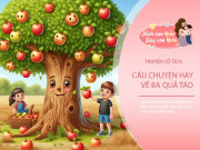 Truyện cổ tích: Ba quả táo