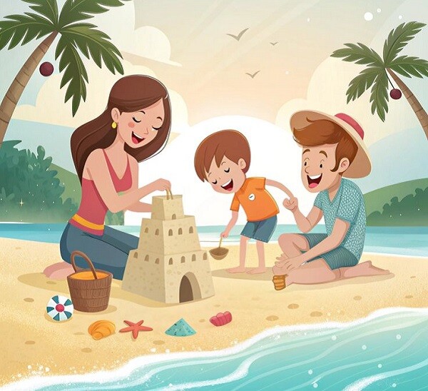Chú ý đến sức khỏe của trẻ.