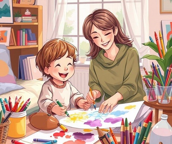 Người mẹ trong nhà có hạnh phúc hay không nhìn vào con là biết ngay - 1