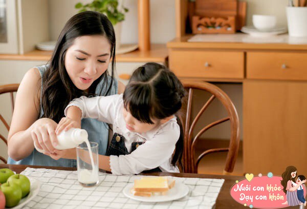 Chọn sữa ít đường vị ngọt nhẹ.