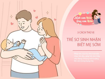 Mùi của mẹ nuôi dưỡng con khôn lớn, 3 cách thú vị em bé sơ sinh cảm nhận mẹ đang ở gần