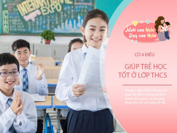 Trẻ làm tốt điều này từ cấp 2, từ học trung bình dễ dàng thành học giỏi, đỗ vào trường top đầu